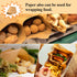 100PCS Unbleached Parchment Paper for Air Fryer Liners, 9x13 Inch Precut Parchment Paper for Baking Sheet, Baking Supplies Baking Paper for Toaste...