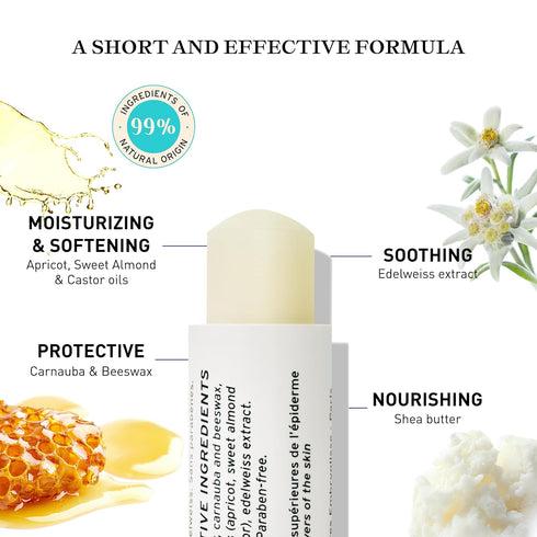 Embryolisse Protective Repair Lip Balm. Shea Butter Care for Hydration and Protection of Chapped and Dry Lips, 0.16 oz....