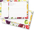 Paper Frenzy Vegetable Garden 4 x 6 Recipe Cards - Pack of 25 Double Sided...
