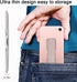 Phone Strap, CISID 4 Pcs Phone Finger Holder Back of Phone Grip with Stand Suitable for iPhone Samsung and Most Smartphones(Black Black Silver Ros...