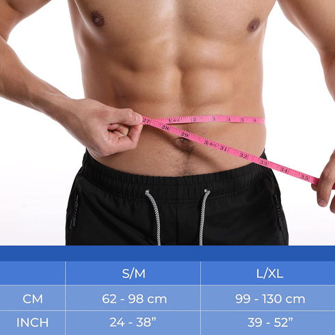 Umbilical Hernia Belt for men (premium compression pad). Umbilical hernia belt for women: prevention of surgery. Abdominal binder for men - Hernia...