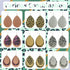 AOUXSEEM 181 Pcs Faux Leather Earrings DIY Making Kit, Contains 60 Pre Cut Metallic Vinyl and Leopard Printed Fabric Earring Pieces,60 Earring Hoo...