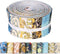 50Pcs William Morris Floral Jelly Fabric Strips Roll for Quilting Crafting Spring Summer Floral Precut Patchwork for Sewing DIY Crafts 2.55 Inch P...