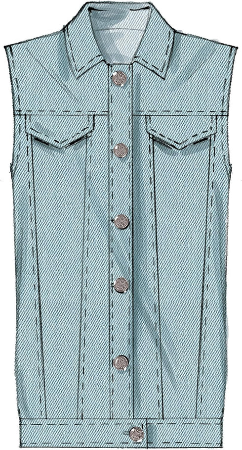 McCall Patterns Misses' Jackets and Vest...