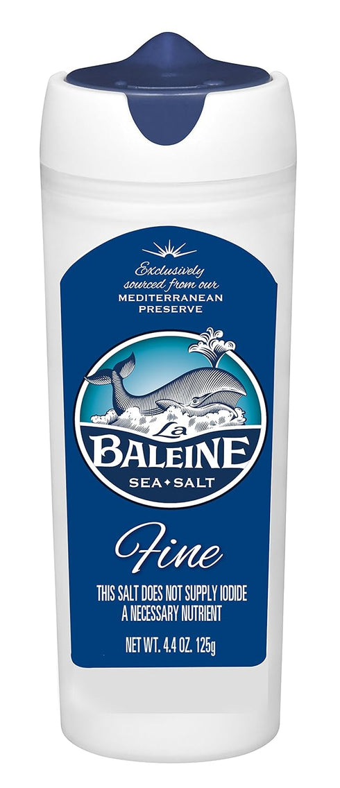 La Baleine Fine Sea Salt Shaker, 4.4 Oz...