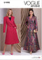 Vogue Misses' Lined Coats Sewing Pattern Packet, Sizes 18-20-22-24-26, Multicolor...