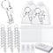 Misdary 72 Pcs Team Appreciation Gifts Thank You Keychain Bulk with Card Organza Bag for Coworkers Employee Staff Teacher Nurse Volunteer Team...