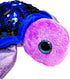 Reversible Sequin Sea Turtle Plush Toy (11") Glitter Eyes Stuffed Animal Reversible Sequins Birthday Party Favor Decor Sea Creature Oceanic Animal...