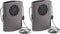 O2COOL Multi-Pack Misting Neck Personal Travel Battery Powered Deluxe Cooling Fan, 2pk (Gray)...
