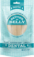 Better Belly Highly Digestible Rawhide Dental Chews, Treat Your Dog to a Chew with NO Artificial Colors or Flavors 4 Count (Pack of 1)...
