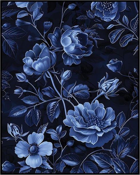 Posterizer 1 pcs-dark and gothic aesthetic decor with flowers-Floral & Botanical Art-Abstract & Modern Art-Decor for Home & Office- UNFRAMED Wall ...