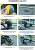 Car Dash Mount Universal Suction Cup Mounting Bracket Fixed on Windshield or Dashboard,Suitable for 7"/ 9"/ 10" Portable Apple CarPlay/Android aut...