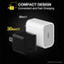 Scosche HPDC30M Powervolt 30W USB Type-C Wall Charger Compatible with Power Delivery 3.0, 2.0 and Standard USB-C Devices, Fast Charging, Black...