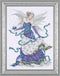 Design Works Crafts Ice Fairy Counted Cross Stitch Kit, Blue, Purple, White...