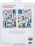 Dimensions New York and Paris Counted Cross Stitch Set, 5" x 7", 14 Cnt. White Aida...