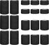 1"/2"/3" Self Adhesive Bandage Wraps, 18 Pack Black Self Adherent Cohesive Bandages Wrap for Wounds, Vet Wrap, Ankle Tape, Tattoo Tape Wrap, Medic...