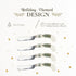Spode Christmas Tree Cheese Spreaders (Set of 4) - 4.75" Stainless Steel Butter Knife with Porcelain Handle for Jam, Pastry, Butter Knife - Holida...