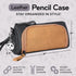 9" x 4" x 3.5" Cute Pencil Case - Aesthetic Pencil Bag with Zipper for Adults Teens Kids - Extra Roomy Cool Japanese Inspired Large Capacity Pen P...