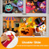 BAYLAY Halloween Window Clings - 10 Sheets Halloween Window StickersDouble Sided Halloween Window Decorations Hallween Window Clings for Class Hal...