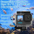 HONGDAK 196ft/60m Waterproof Housing Case for GoPro Hero 12 11 10/9 Black, Protective Underwater Dive Housing Shell with Bracket Accessories for G...