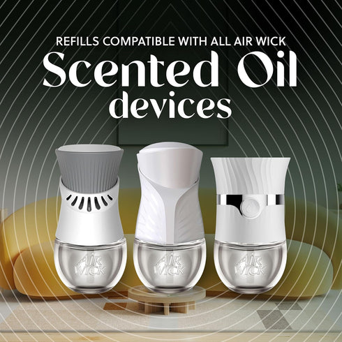 Air Wick Scented Oil - Vibrant Refill White Gardenia & Plumeria 5 ct....