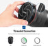 NEEWER 52mm Magnetic Aluminum Lens Cap with 52mm Thread, Compatible with K&F Compatible with Kase NEEWER 52mm Magnetic Lens Filters and 52mm Camer...