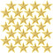 PAGOW 30pcs Gold Star Iron on Patch, Sew on Star Embroidered Patches, Iron on Fabric Patches, Appliques Embellishments Star Patches for Hats, Jack...