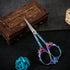 Small Embroidery Scissors with Cover -Cute and Comfortable handles with Sturdy and Sharp Tips for Precise Cutting, Sewing and Craft Supplies Kit...