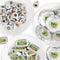 Big Dot of Happiness Woodland Creatures - Mini Candy Bar Wrappers, Round and Circle - Baby Shower or Birthday Party Favor Sticker Kit - 304 Pieces...