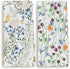 Floral Colorful Green Leaf and Wildflower Spring Kitchen Dish Towels, 16×24 Inches Summer Hand Tea Towel for Home Cooking Baking Cleaning, Set of ...