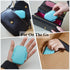 Small Pill Box Supplement Case for Pocket or Purse - 3 Removable Compartments Travel Medication Carry Case - Daily Vitamin Organizer Box (Blue)...