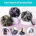 Bath Loofah Shower Sponge Body Back Scrubber Soft Mesh Shower Puffs Exfoliating Loofa for Women & Men Bath Accessories Cleaning Tool(4Pack 60G Dar...