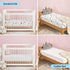 TILLYOU Baby Crib Sheets for Boys Girls, Super Soft Toddler Bed Sheets, 2 Pack Sheets for Standard Crib Mattress 28x52in, Blue Clouds and Stars...