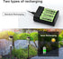 Rechargeable AA Batteries, Ni-MH Double A Solar Batteries High Capacity 1.2V Pre-Charged for Outdoor Solar Lights, String Lights, Pathway Lights (...