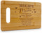 Gifts for Mom - "Recipe For A Mom” Bamboo Engraved Personalized Cutting Board (9"x6") - Birthday Gifts for Mom from Daughters - Mother's Day, Gran...