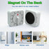 Square 60 Minute Mechanical Kitchen Timer - Visual Kitchen Cooking Timer Clock with Loud Alarm - No Batteries Required-Manual Countdown Timer for ...
