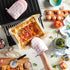 KitchenAid Gingham Mini Oven Mitt 2-Pack Set, Dried Rose, 5.5"x8"...