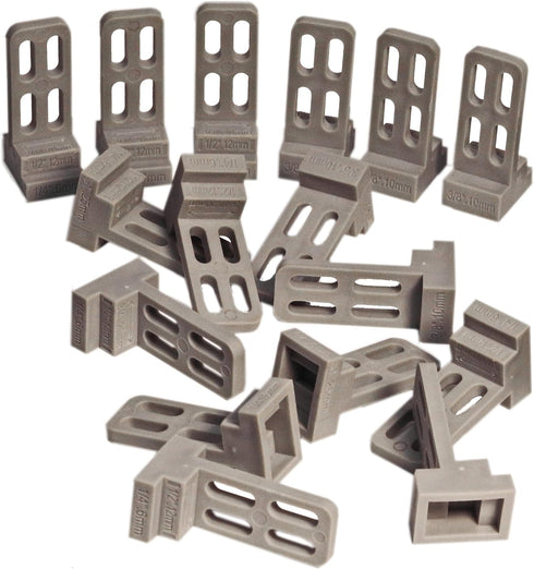 CalFlor SP73110 MultiSpacers, Flooring Installation Expansion Spacers for Wood, Laminate, Vinyl & Click Tile, 20 pc...