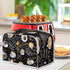 Coffee Print Toaster Covers Kitchen Accessories Decor Bread Maker Oven Protector Covers 2 Slice Toaster Dust Proof Fingerprint Covers Kitchen Deco...