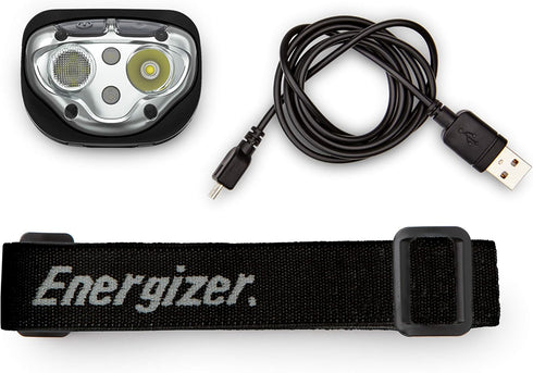 Energizer Rechargeable LED Headlamp Pro400, IPX4 Water Resistant, High-Powered Bright LED, Multiple Light Modes, Best Headlight for Camping, Runni...