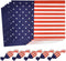 Patriotic Candy Twisting Wax Wrappers 700 Pieces July 4 Chocolate Caramel Wrapping Paper American Flag Design Wrapper for USA Holiday Candies Cara...