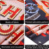 Blulu Movie Night Party Decorations 2025 Now Showing Banner 70. 8 x 15. 7 Inch Red Carpet Backdrop Decorations Movie Backdrop Birthday Party Banne...
