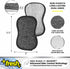 Fresh Regular Professional Microfiber Scrub-N-Wipe Sponge Pads, Fabric Treated with SILVADUR Advanced Odor Control Technology and Charcoal-Infused...