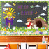 74 Pcs Christian Easter Bulletin Board Decorations Set Easter Bunny Egg Flower Paper Cutouts with Border He Is Risen Classroom Decor for Home Nurs...