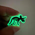 12Pcs Glow in the night dinosaurs shoe charms for Boys Kids shoe Decoration PVC Decoration for Shoes Bracelets Dinosaurs Themed Party Favor...