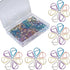 Jooaoxoko Colorful Paper Clips,100Pcs Gold Cute paperclips Clips Teardrop Stainless Steel Drop-Shaped Paper Clips for Office Supplies Wedding Wome...