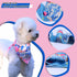 Large Spring Dog Bandanas 4Pack,Dog Scarf,Dog Birthday Bandana,dog bandanas boygirl,Premium Durable Fabric,Adjustable Fit,Unique Shape,Provide Var...