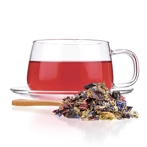 Tealyra - Scandinavian Wild Berry - Black Currant - Goji Berry - Hibiscus Health Tonic - Loose Leaf Tea - Relaxing - Caffeine-Free - 112g (4-ounce...