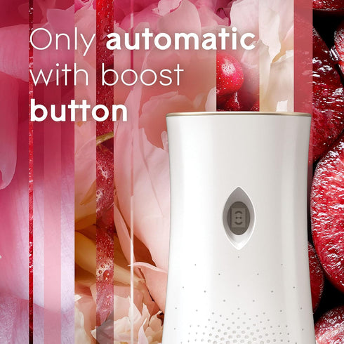Glade Automatic Spray Refill, Air Freshener for Home and Bathroom, Blooming Peony & Cherry, 6.2 Oz...
