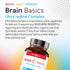 Brain Basics Ultra Iodine Complex Supplement for Thyroid Support, Iodine and Potassium Iodide in One, Iodine Supplement for Thyroid and Brain Heal...